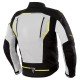 KURTKA TEKSTYLNA REBELHORN BORG BLACK/GREY/FLO YELLOW 3XL