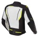 KURTKA TEKSTYLNA REBELHORN BORG BLACK/GREY/FLO YELLOW 3XL