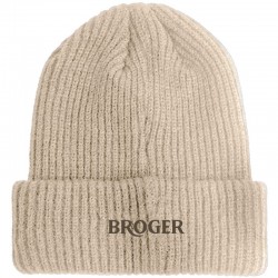 CZAPKA ZIMOWA BROGER BEANIE MOTO CHILL CLUB SAND OS