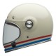 KASK BELL BULLITT STRIPES PEARL WHITE/OXBLOOD/BLUE S