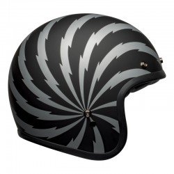 KASK BELL CUSTOM 500 VERTIGO BLACK/SILVER S