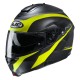 KASK HJC C91 TALY BLACK/YELLOW XS