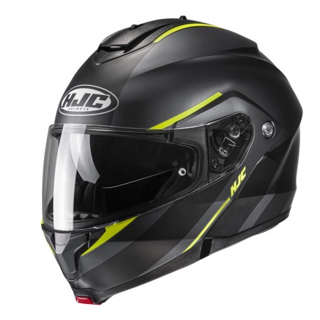 KASK HJC C91 TERO BLACK/YELLOW XS