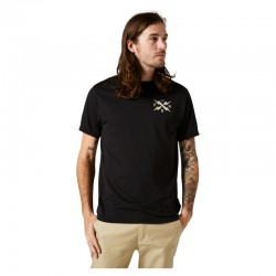 T-SHIRT FOX CALIBRATED TECH BLACK M