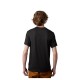 T-SHIRT FOX CAVED IN TECH BLACK L