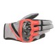 RĘKAWICE ALPINESTARS CHROME ASH GREY BLACK/BRIGHT RED L