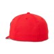 CZAPKA Z DASZKIEM FOX CLOUDED FLEXFIT 2.0 HEATHER RED S/M