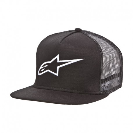 CZAPKA Z DASZKIEM ALPINESTARS CORP TRUCKER BLACK OS