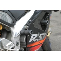 CRASHPADY CLASSIC RG RACING APRILIA RSV MILLE/RSVR 98- 03/TUONO REAR ENGINE MOUNT BLACK