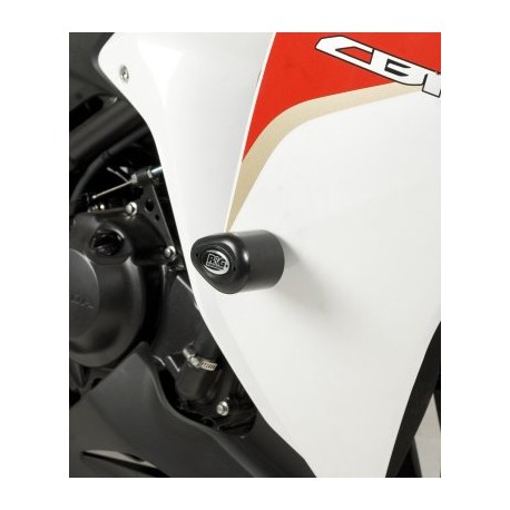 CRASHPADY AERO RG RACING HONDA CBR250R 11-, WK SP 250 FAIRED (SP 50 & SP125 DELETED) BLACK