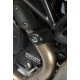 CRASHPADY AERO RG RACING DUCATI DIAVEL/DIAVEL STRADA (NOT X-DIAVEL [SEE CP0401BL]) BLACK