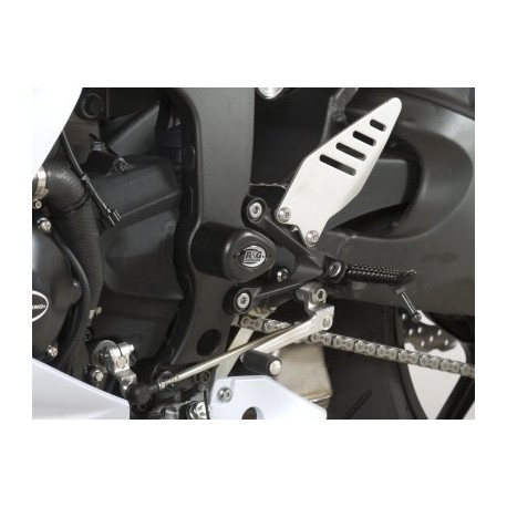 CRASHPADY AERO RG RACING SWINGARM PIVOT, KAWASAKI ZX6R 13- BLACK