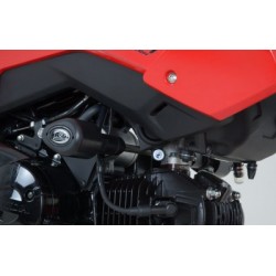 CRASHPADY AERO RG RACING HONDA MSX125 (GROM) UP TO 2016 BLACK