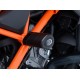 CRASHPADY AERO RG RACING KTM 1290 SUPER DUKE R 14- 19/1290 SUPER DUKE GT 16- BLACK
