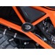 CRASHPADY AERO RG RACING KTM 1290 SUPER DUKE R 14- 19/1290 SUPER DUKE GT 16- BLACK