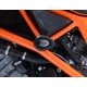CRASHPADY AERO RG RACING KTM 1290 SUPER DUKE R 14- 19/1290 SUPER DUKE GT 16- BLACK