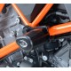 CRASHPADY AERO RG RACING KTM 1290 SUPER DUKE [R] 14- 19 BLACK