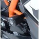 CRASHPADY AERO RG RACING KTM RC125/200, RC390 UP TO 21 BLACK