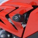 CRASHPADY AERO RG RACING BMW S1000RR 15- 18 BLACK