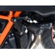 CRASHPADY AERO RG RACING KTM SUPERDUKE GT 16- BLACK