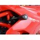 CRASHPADY AERO RG RACING DUCATI SUPERSPORT (S) 17- 20 BLACK