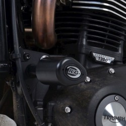 CRASHPADY AERO RG RACING TRIUMPH SCRAMBLER 1200 XC/XE 19- 20 BLACK