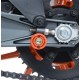 ROLKI WAHACZA M10 RG RACING Z750 -06, ZX-10R -07, ZX12-R, Z250SL, NINJA - ORANGE