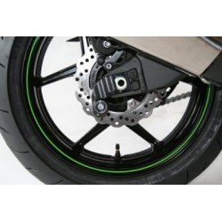 ROLKI WAHACZA M10 RG RACING Z750 -06, ZX-10R -07, ZX12-R, Z250SL, NINJA- WHITE