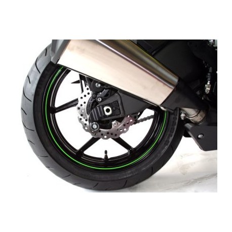 ROLKI WAHACZA RG RACING KAWASAKI ZX-10R 04- 10 BLACK