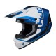 KASK HJC CS-MX II CREED WHITE/BLUE XS