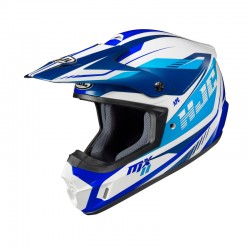 KASK HJC CS-MX II DRIFT WHITE/BLUE XS