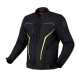 KURTKA TEKSTYLNA OZONE DELTA IV BLACK/FLUO YELLOW XS