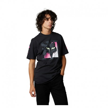 T-SHIRT FOX DETONATE BLACK S