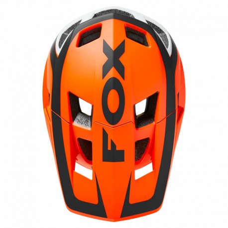 KASK ROWEROWY FOX DROPFRAME PRO DVIDE FLUO ORANGE L