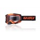 GOGLE IMX DUST ORANGE MATT/BLACK MATT - SZYBA DARK SMOKE + CLEAR (2 SZYBY W ZESTAWIE)