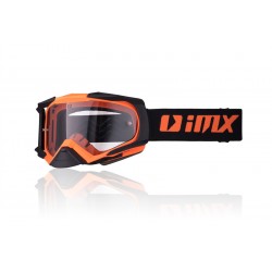 GOGLE IMX DUST ORANGE MATT/BLACK MATT - SZYBA DARK SMOKE + CLEAR (2 SZYBY W ZESTAWIE)