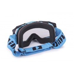 GOGLE IMX DUST GRAPHIC BLUE/BLACK MATT - SZYBA DARK SMOKE + CLEAR (2 SZYBY W ZESTAWIE)