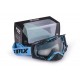 GOGLE IMX DUST GRAPHIC BLUE/BLACK MATT - SZYBA DARK SMOKE + CLEAR (2 SZYBY W ZESTAWIE)