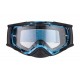 GOGLE IMX DUST GRAPHIC BLUE/BLACK MATT - SZYBA DARK SMOKE + CLEAR (2 SZYBY W ZESTAWIE)