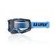 GOGLE IMX DUST GRAPHIC BLUE/BLACK MATT - SZYBA DARK SMOKE + CLEAR (2 SZYBY W ZESTAWIE)