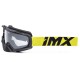 GOGLE IMX DUST BLACK MATT/FLUO YELLOW - SZYBA DARK SMOKE + CLEAR (2 SZYBY W ZESTAWIE)