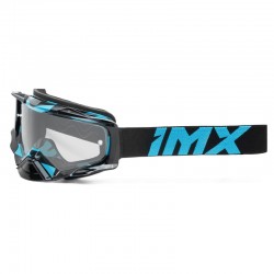 GOGLE IMX DUST GRAPHIC BLUE GLOSS/BLACK - SZYBA DARK SMOKE + CLEAR (2 SZYBY W ZESTAWIE)