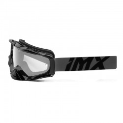 GOGLE IMX DUST GRAPHIC GREY GLOSS/BLACK - SZYBA DARK SMOKE + CLEAR (2 SZYBY W ZESTAWIE)