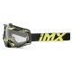 GOGLE IMX DUST GRAPHIC FLUO YELLOW GLOSS/BLACK - SZYBA DARK SMOKE + CLEAR (2 SZYBY W ZESTAWIE)