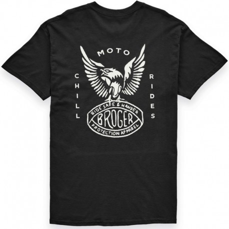 T-SHIRT BROGER EAGLE BLACK XS