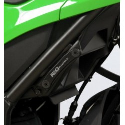 MOCOWANIE WYDECHU + ZAŚLEPKA PODNÓŻKA RG RACING KAWASAKI NINJA 300 / Z250 BLACK