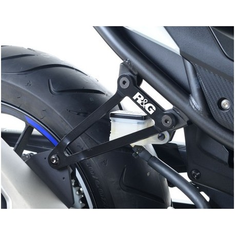 MOCOWANIE WYDECHU RG RACING HONDA CBR500R 16- BLACK