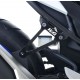 MOCOWANIE WYDECHU + ZAŚLEPKA PODNÓŻKA RG RACING HONDA CBR500R 16-, CB500F 16- BLACK