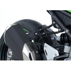 MOCOWANIE WYDECHU + ZAŚLEPKA PODNÓŻKA RG RACING KAWASAKI Z900 BLACK