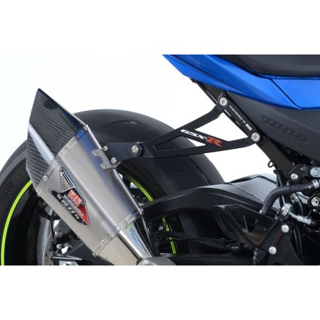 MOCOWANIE WYDECHU + ZAŚLEPKA PODNÓŻKA RG RACING SUZUKI GSX-R1000/R (17-) BLACK